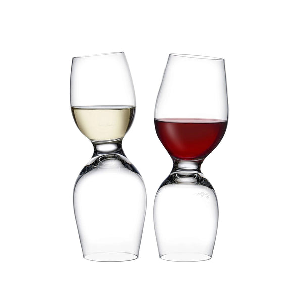 Nude Red or White Wine Glasses (Set of 2) image 1