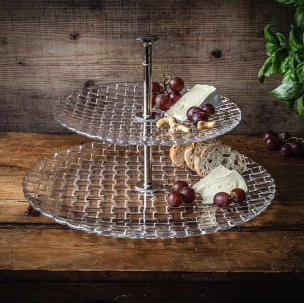 Nachtmann Bossa Nova Two Tier Tray image 4