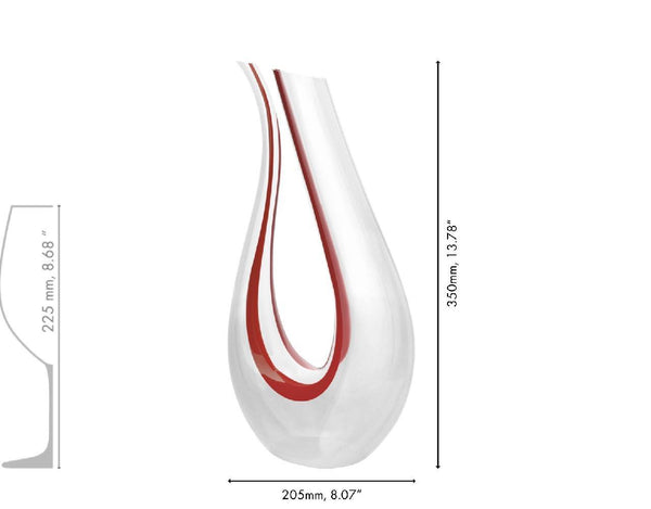 Riedel Decanter Amadeo Red/White/Red image 2