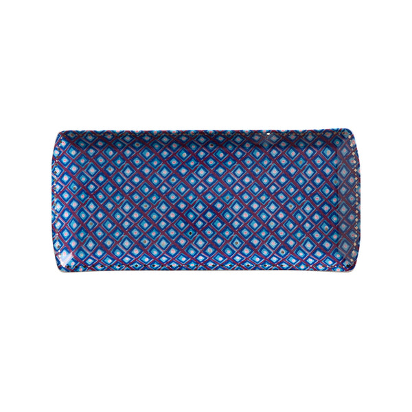 Maxwell & Williams Teas & C's Zanzibar Rectangle Platter 25x12cm Gift Boxed image 0