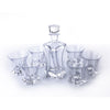 Bohemia Crystal Cooper Whisky set (1 Decanter + 6 Tumblers) image 0