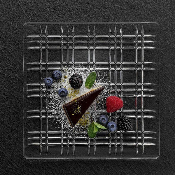 Nachtmann Square Smoke Platter 21 cm (Set of 2) image 2