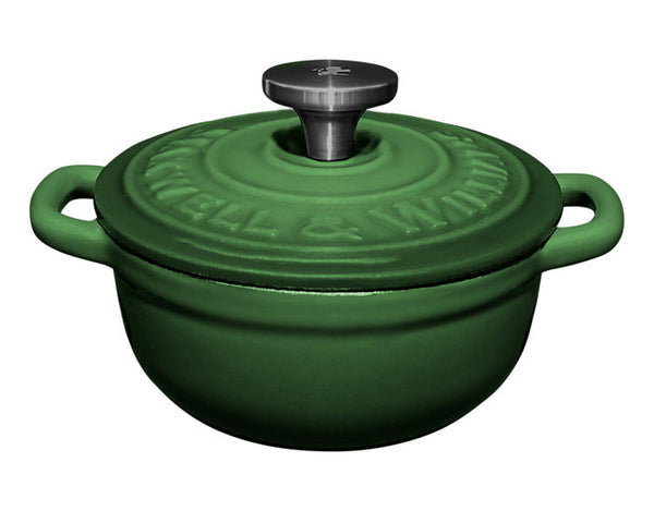 Maxwell & Williams Cast Iron Cocotte English Racing Green 9.5cm / 260ML Gift Boxed