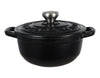 Maxwell & Williams Cast Iron Cocotte Black 9.5cm / 260ML Gift Boxed