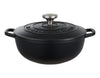 Maxwell & Williams Cast Iron Round Casserole Black 24cm / 3.3L Gift Boxed