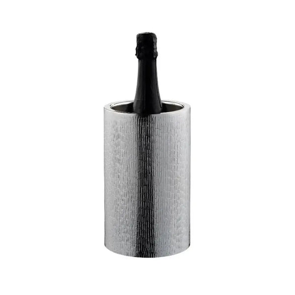 Zanetto 'Vie' Glacette Wine Cooler Silver Plated