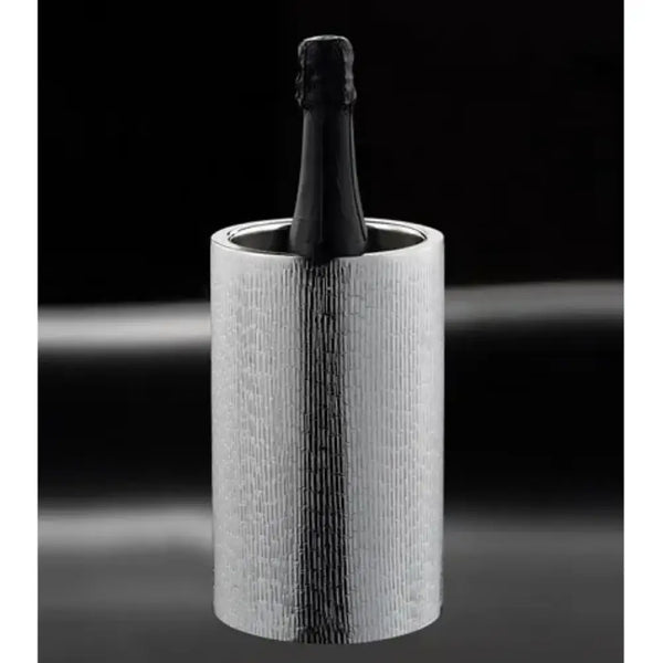 Zanetto 'Vie' Glacette Wine Cooler Silver Plated