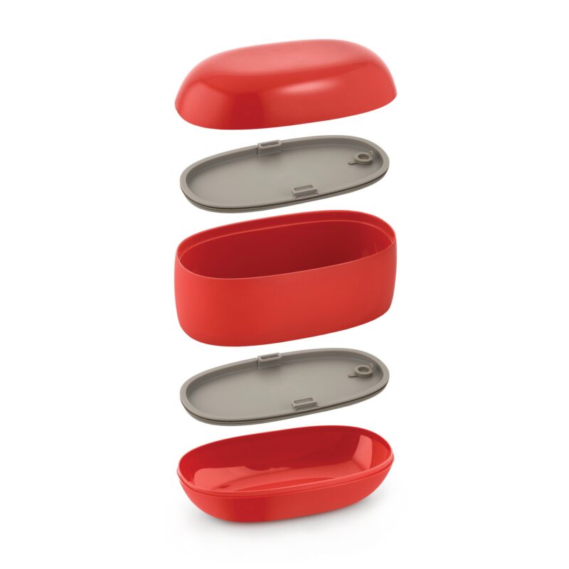 Alessi Food A Porter Lunch Box (Red)