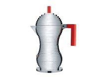 Alessi Pulcina Espresso Coffee Maker (Red)
