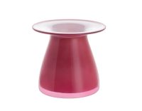 Dartington JUNO Mulberry Short Vase 15.5cm