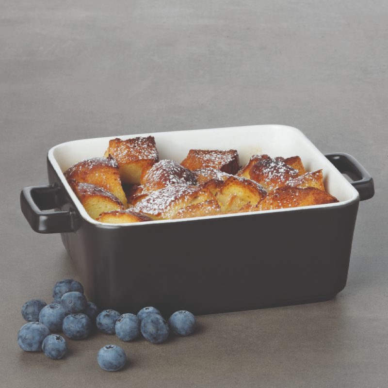 Maxwell & Williams Epicurious Square Baker 19 x 7.5cm Black Gift Boxed