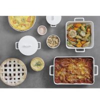 Maxwell & Williams Epicurious Square Baker 19 x 7.5cm White Gift Boxed