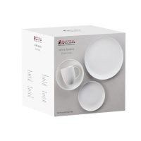 Maxwell & Williams White Basics Diamonds Dinner Set 16pc Gift Boxed