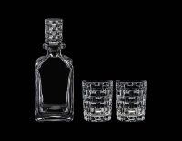 Nachtmann Bossa Nova Whisky (With Engraving on Decanter) (Set of 3)