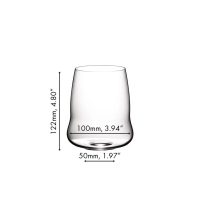 Riedel SL Stemless Wings Cabernet Sauvignon (Pair)