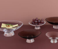 Nude Silhouette Bowl Large Clear