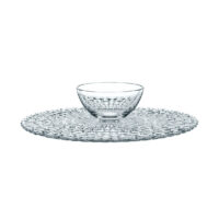 Nachtmann Bossa Nova Cake Plate/ Chip and Dip (32cm)