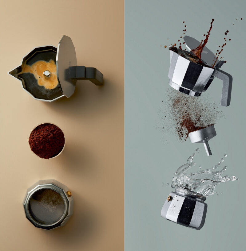 Alessi "Moka" Espresso Coffee Maker by David Chipperfield