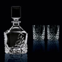 Nachtmann Sculpture Whisky Set of 3 with Gift Box