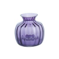 Dartington Cushion Small Amethyst Vase 12.8cm