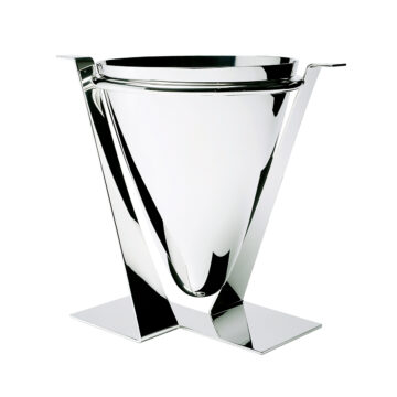 Zanetto Champagne Bucket 'Evoluzione' Silver Plated