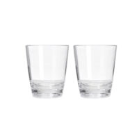 Flamefield Polycarbonate Short Tumbler Set of 2