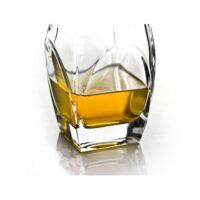 Bohemia Crystal Fjord Whisky Set (1 Decanter + 6 Tumblers)