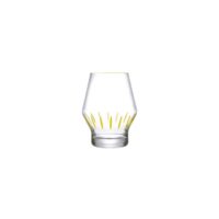Nude Beak Glasses in Iris Apfel Collection with Yellow & Blue Painted (Set of 2)