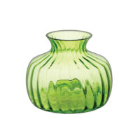 Dartington Cushion Medium Lime Green Vase 14.5cm
