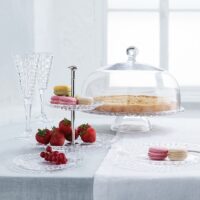 Nachtmann Bossa Nova Two-Tier Tray/ Cake Stand Small