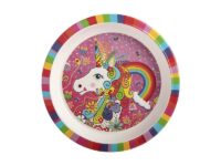 Maxwell & Williams Rainbow Jungle Children's Bamboo Rainbow 3pc Dinner Set