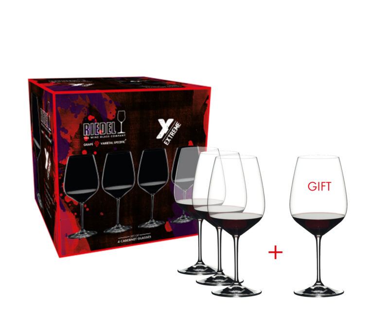 Riedel Extreme Cabernet (Buy 3 Get 4)