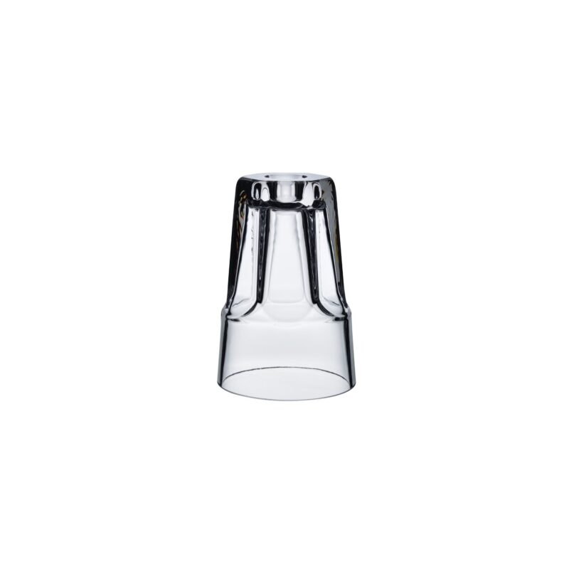 Nude Look Down Candle Holder in Water Glass Shape