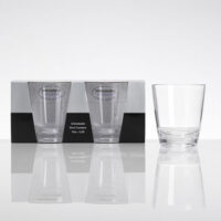 Flamefield Polycarbonate Short Tumbler Set of 2
