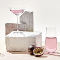 NUDE Hepburn Clear Coupe Glasses (Set of 2)