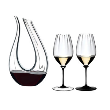 Riedel Decanter Amadeo Fatto A Mano+Fatto A Mano Performance Riesling (Set of 3)