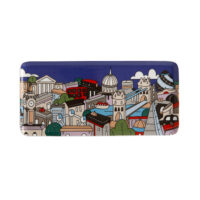Maxwell & Williams Megan McKean Cities Rectangle Plate 25x12cm London Gift Boxed