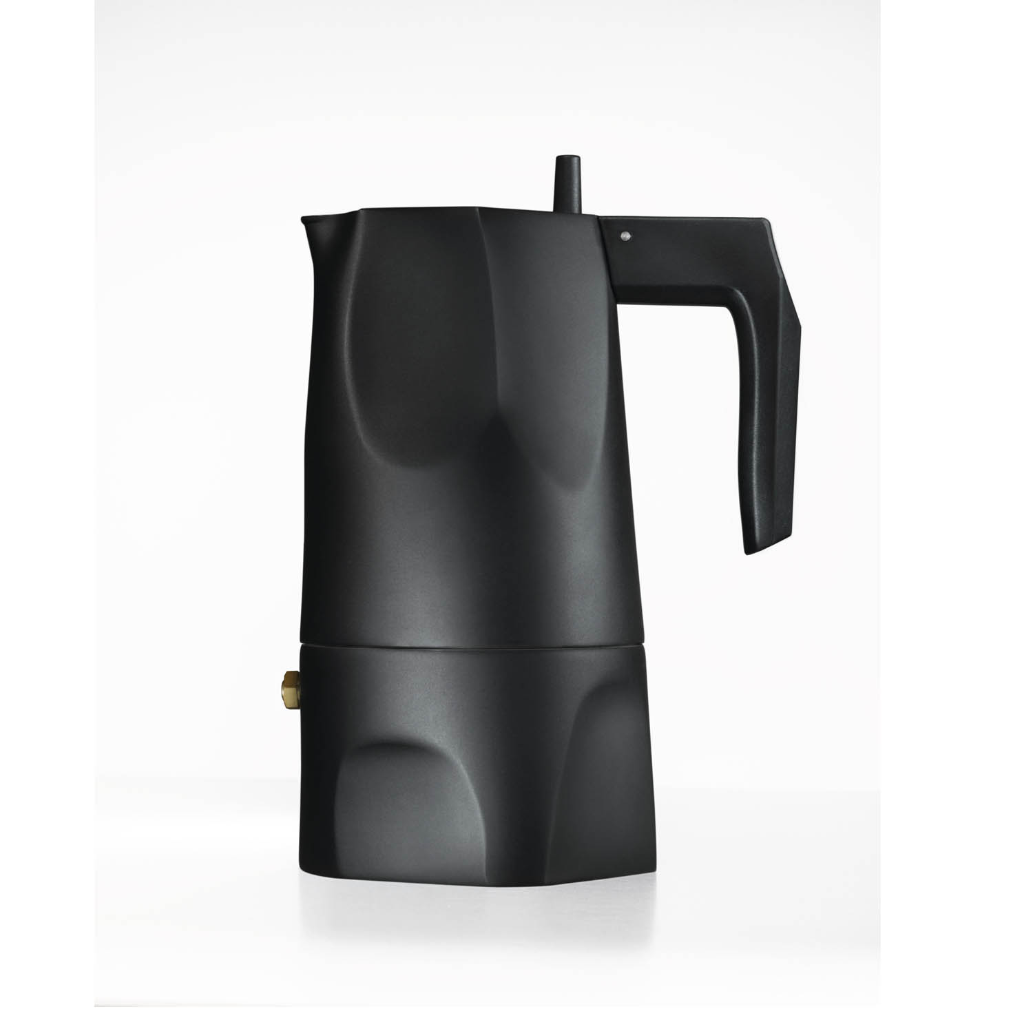 Alessi BB 9095/3 Espresso Coffee Maker, Black