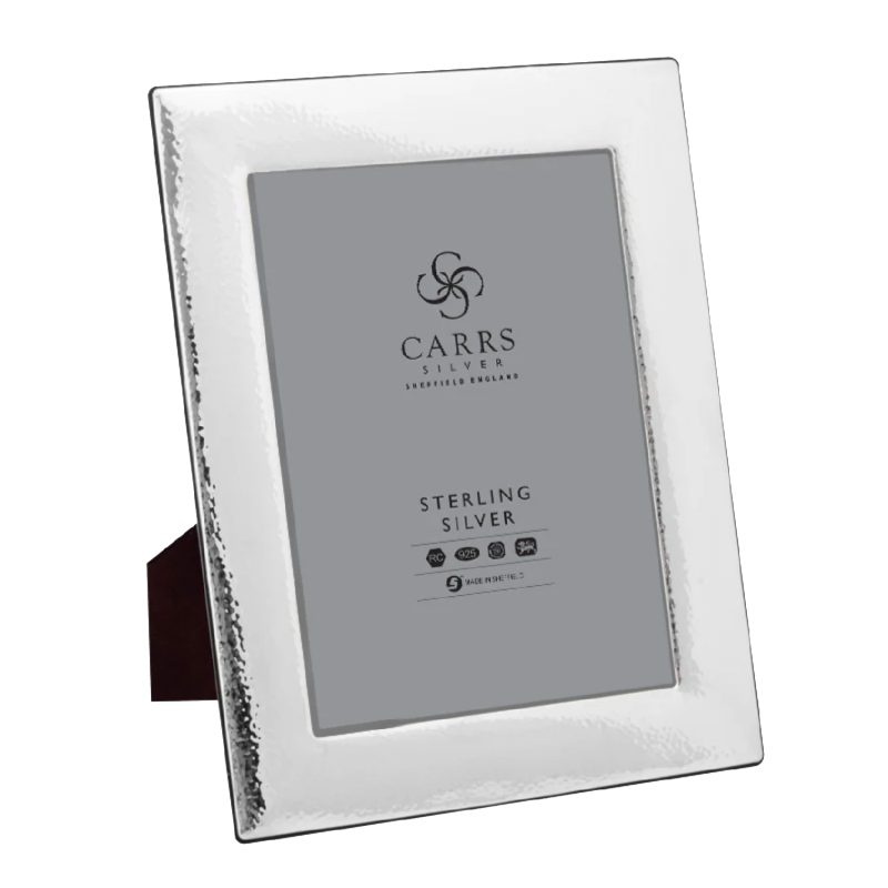 Carrs Silver - Tampani Sterling Silver Photo Frame With Black Wood Back