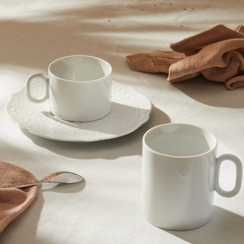 Alessi Dressed Tea Cup Set (Set of 2)