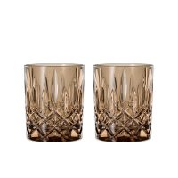 Nachtmann Noblesse Whisky Tumbler Tobacco (Pair)