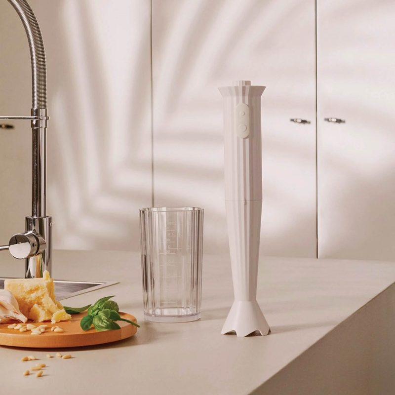 Alessi Plissé Hand Blender White