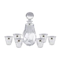Bohemia Phoenix Whisky Set (1 Decanter + 6 Tumblers)