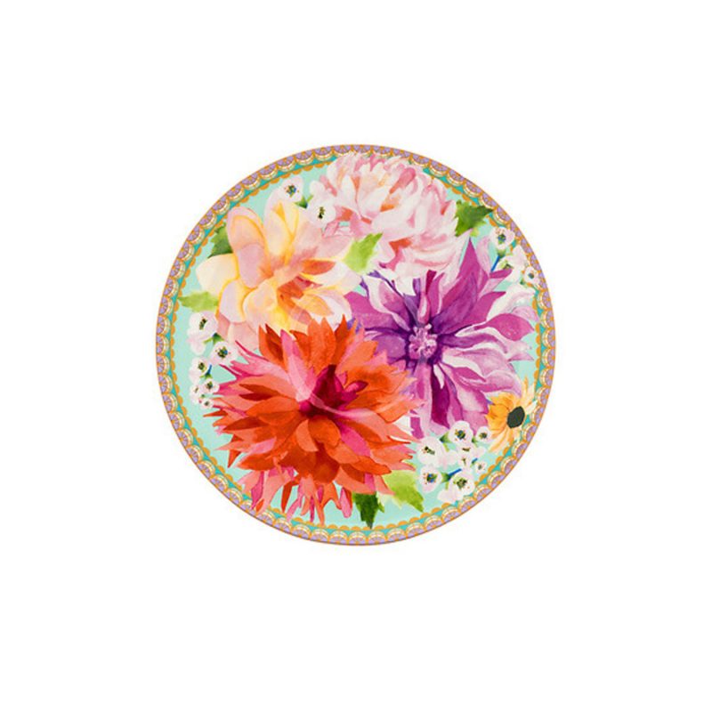 Maxwell & Williams Teas & C's Dahlia Daze Breakfast Cup & Saucer 400ML Sky Gift Boxed