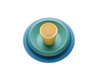 Alessi Giro Kids Children Tableware Set Light Blue