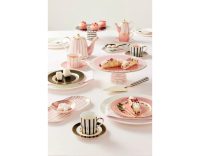 Maxwell & Williams Teas & C's Regency Demi Cup & Saucer 100ML Set of 2 Black Gift Boxed