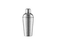 Maxwell & Williams Cocktail & Co Lexington Hammered Cocktail Shaker 500ML Silver Gift Boxed