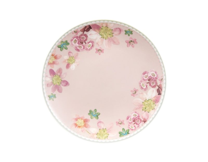 Maxwell & Williams Primula Coupe Dinner Set 12pc Pink Gift Boxed