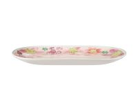 Maxwell & Williams Primula Oval Platter 37x23cm Pink Gift Boxed