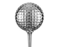 Swatkins Match Play Trophy Complete Black solid wood base